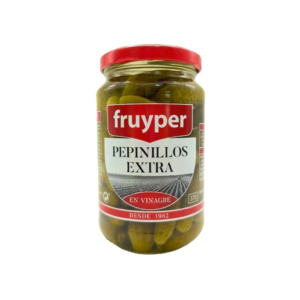 PEPINILLOS PEQUEÑOS EXTRA FRUYPER 340G (200G ESCURRIDO)