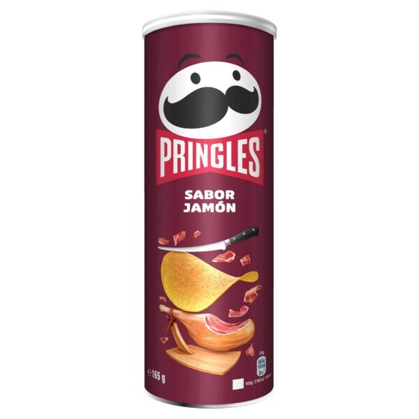 APERITIVO DE PATATA SABOR JAMON PRINGLES 165G