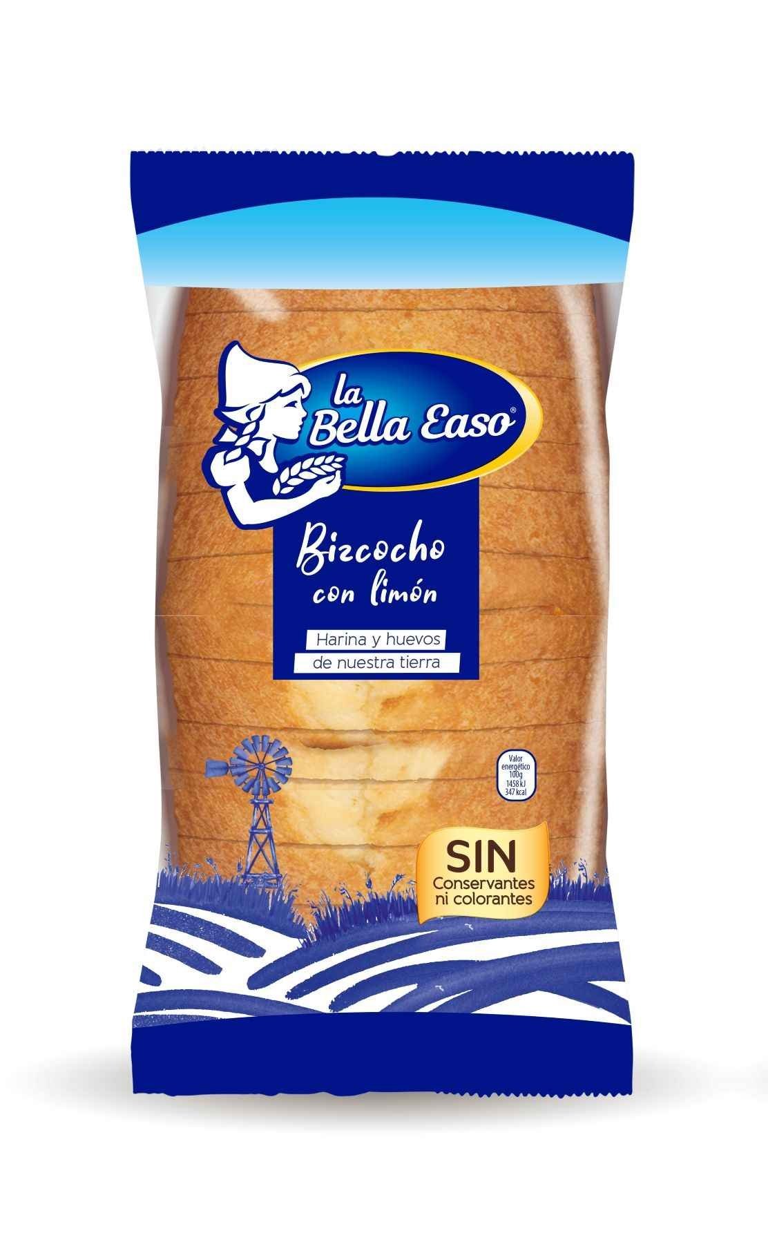 BIZCOCHO LIMON LA BELLA EASO 230G