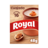 PREPARADO EN POLVO CUAJADA AZUCARADA SABOR LACTEO ROYAL 16 RACIONES 4U (48G)