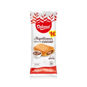 NAPOLITANAS RELLENAS DE CACAO