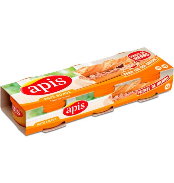 PATE SUAVE APIS 3+1U