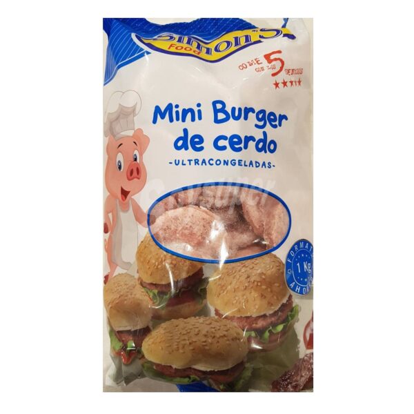MINI BURGUER DE CERDO SIMON´S FOOD 1KG