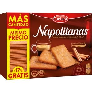 NAPOLITANAS  CUETARA 500G