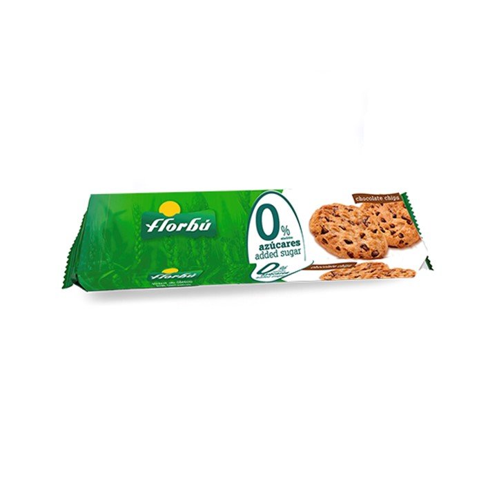 CHOCOLATE CHIPS SIN AZUCARES FLORBU 120G