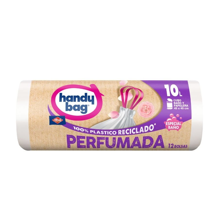BOLSAS BASURA BAÑO HANDY BAG 10L 12UNID