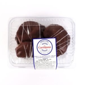 PALMERAS NEGRAS RELLENAS CREMA DE CACAO AVELLANA 280G